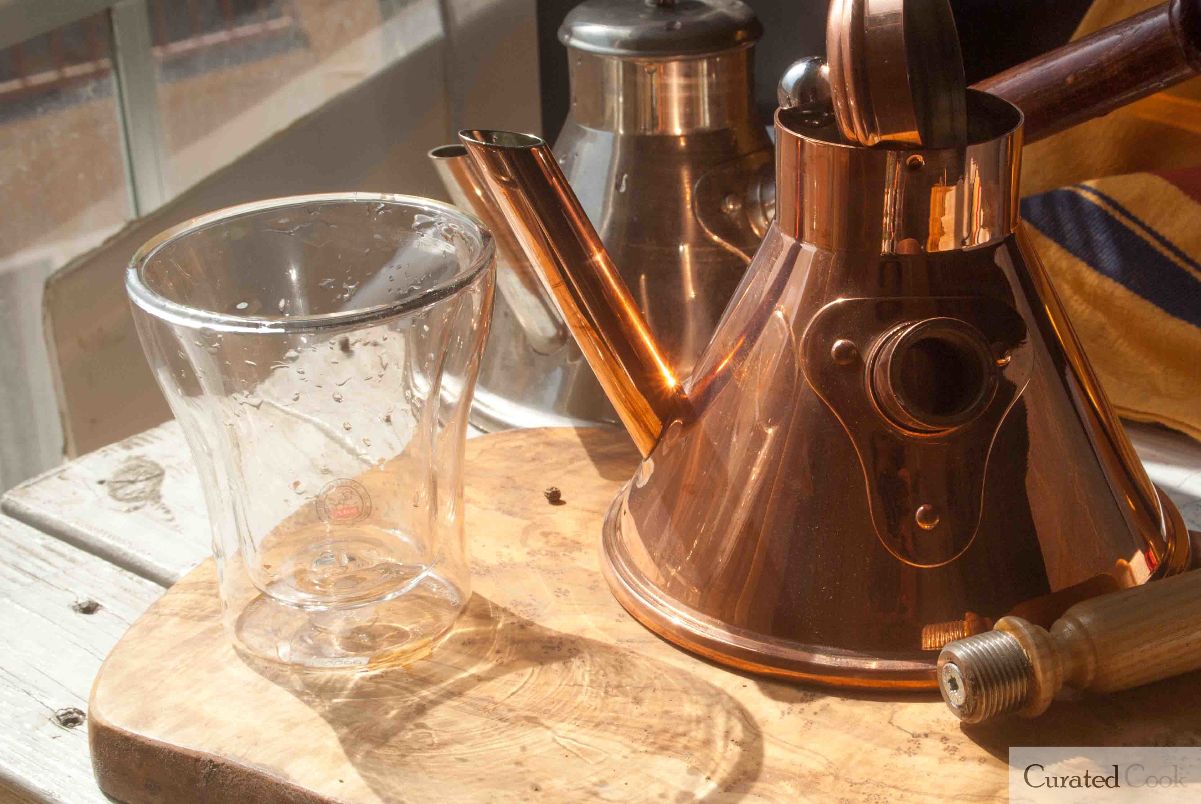 Mauviel Copper Coffee Pot Spout