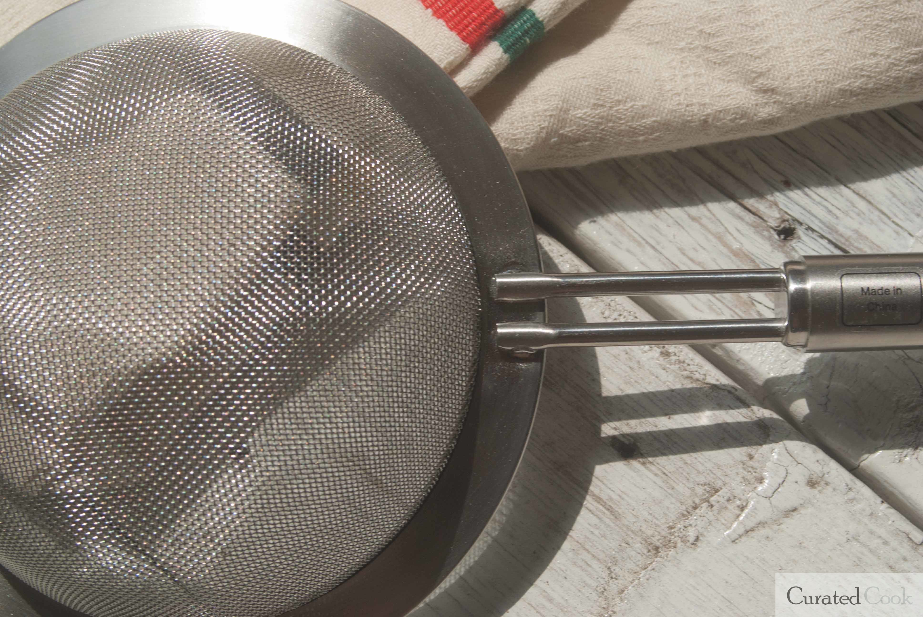 Rosle Fine Mesh Strainer Review - Curated Cook