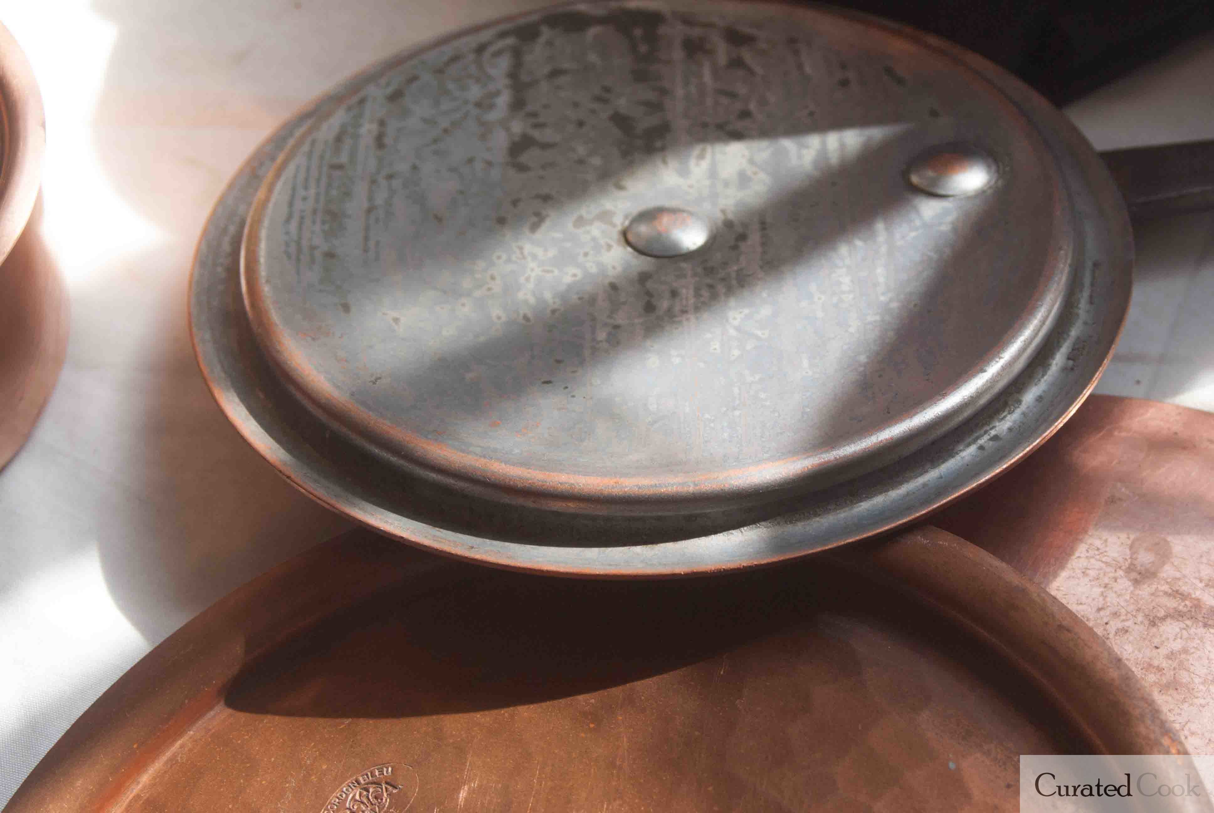 Vintage Style Copper Lids