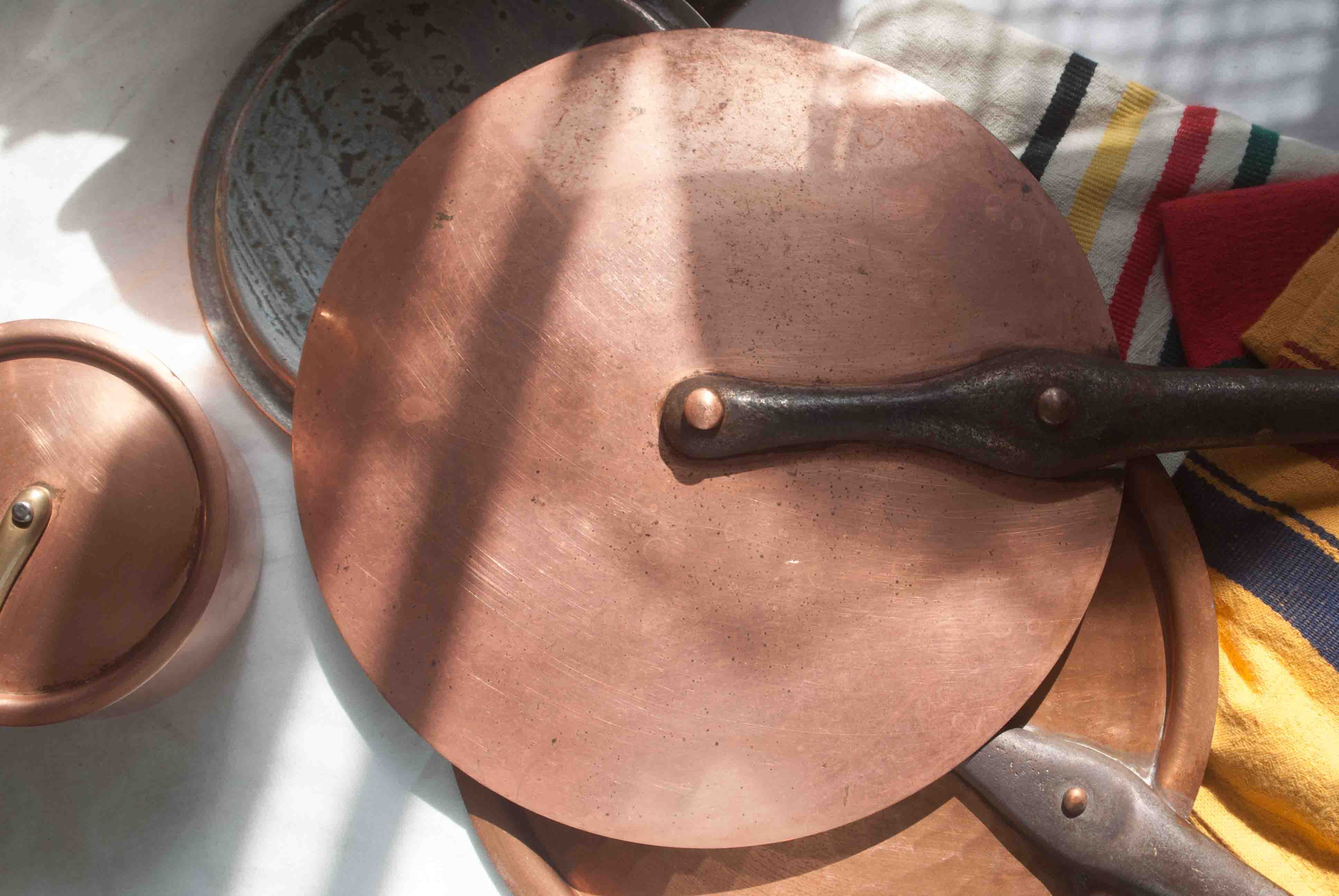 Vintage Style Copper Lids