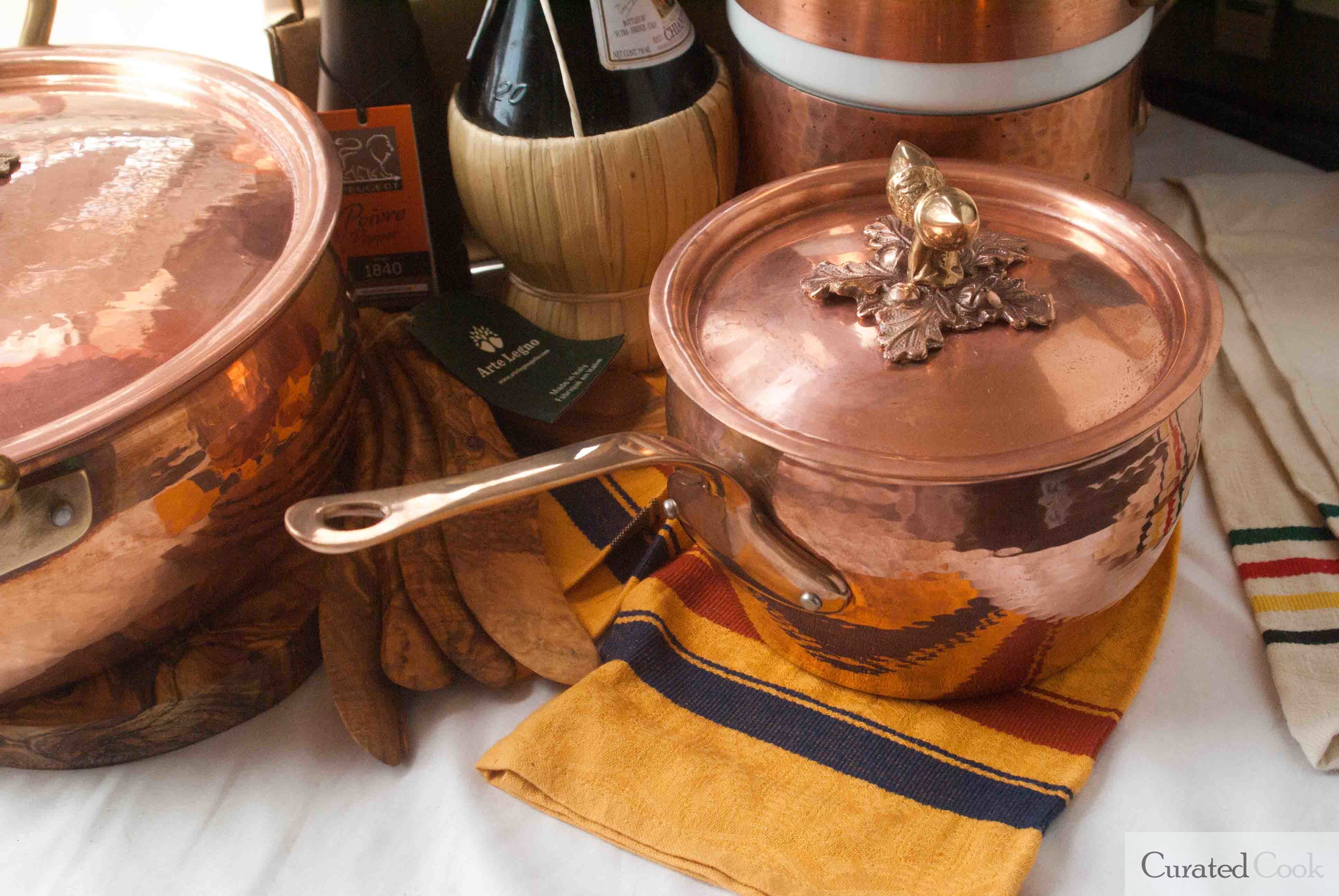 Hammered Copper Cookware an in depth review! - Curated Cook All Clad Curated Vs Stainless Steel