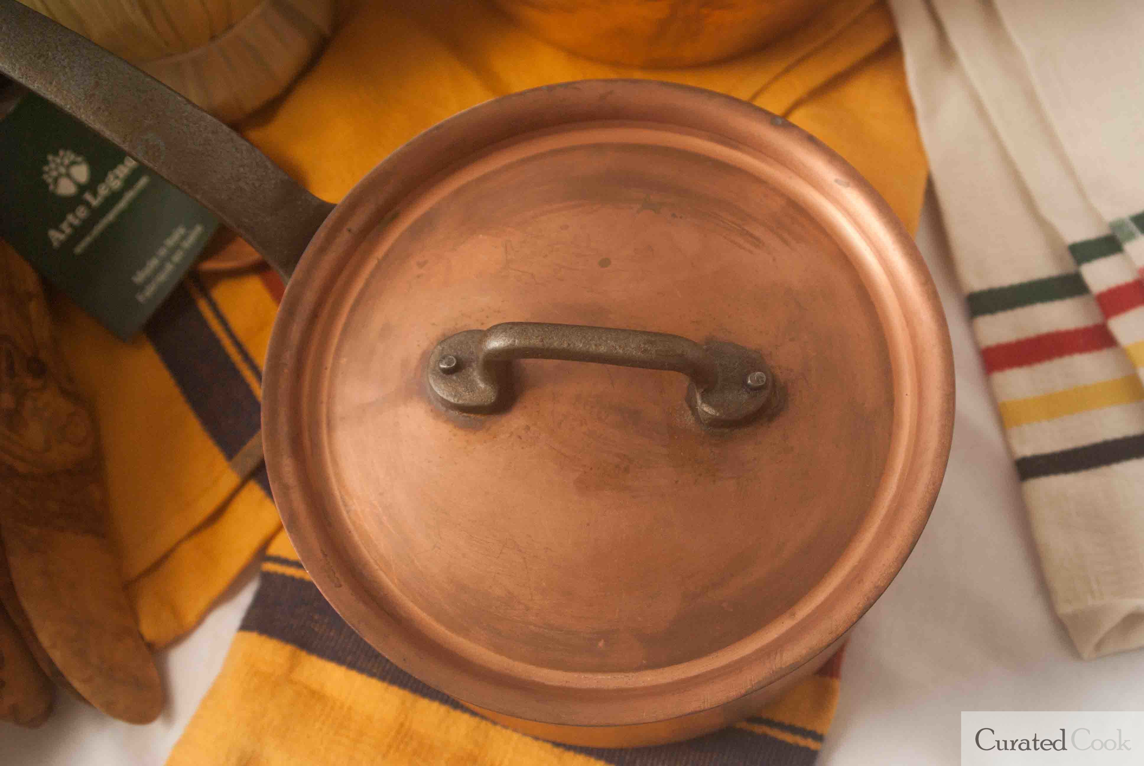 Falk 2qt Copper Saucepan
