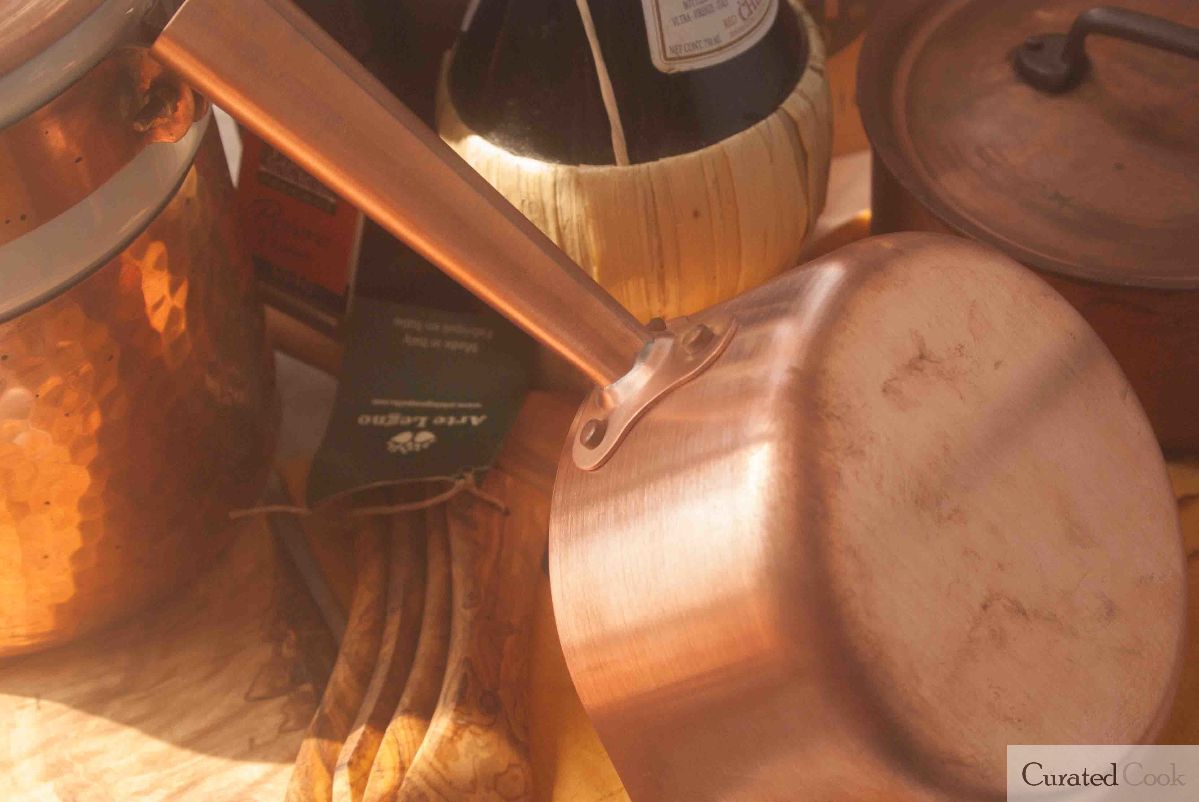 Copper Candy Pot