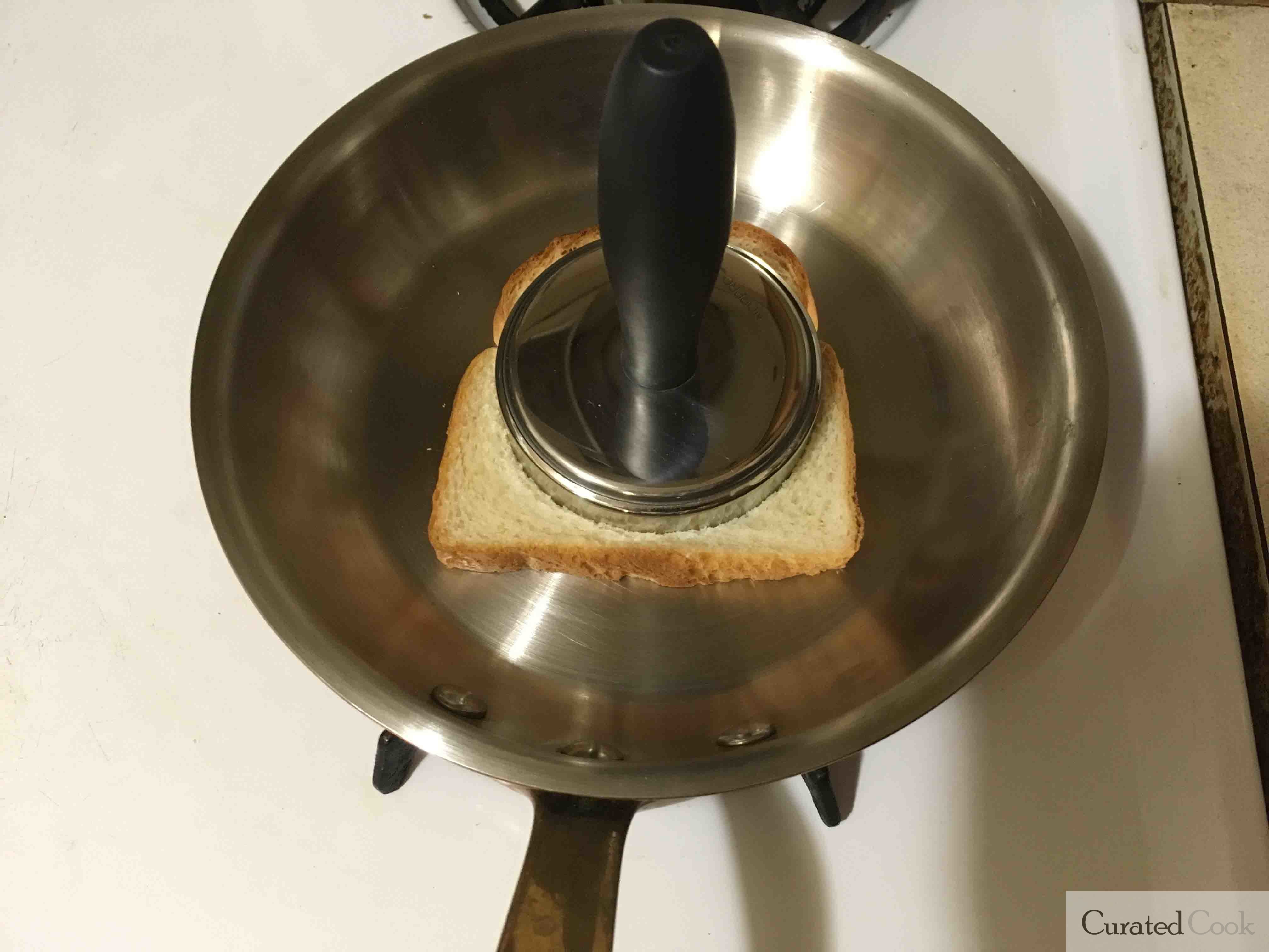 Mauviel Skillet Toast test