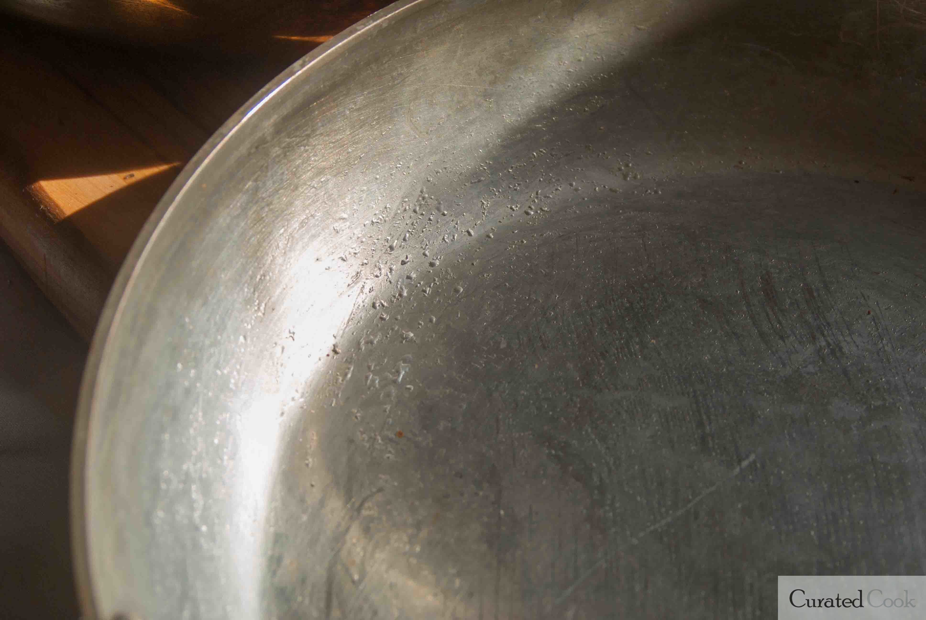 Mauviel Frying Pan tin bubble