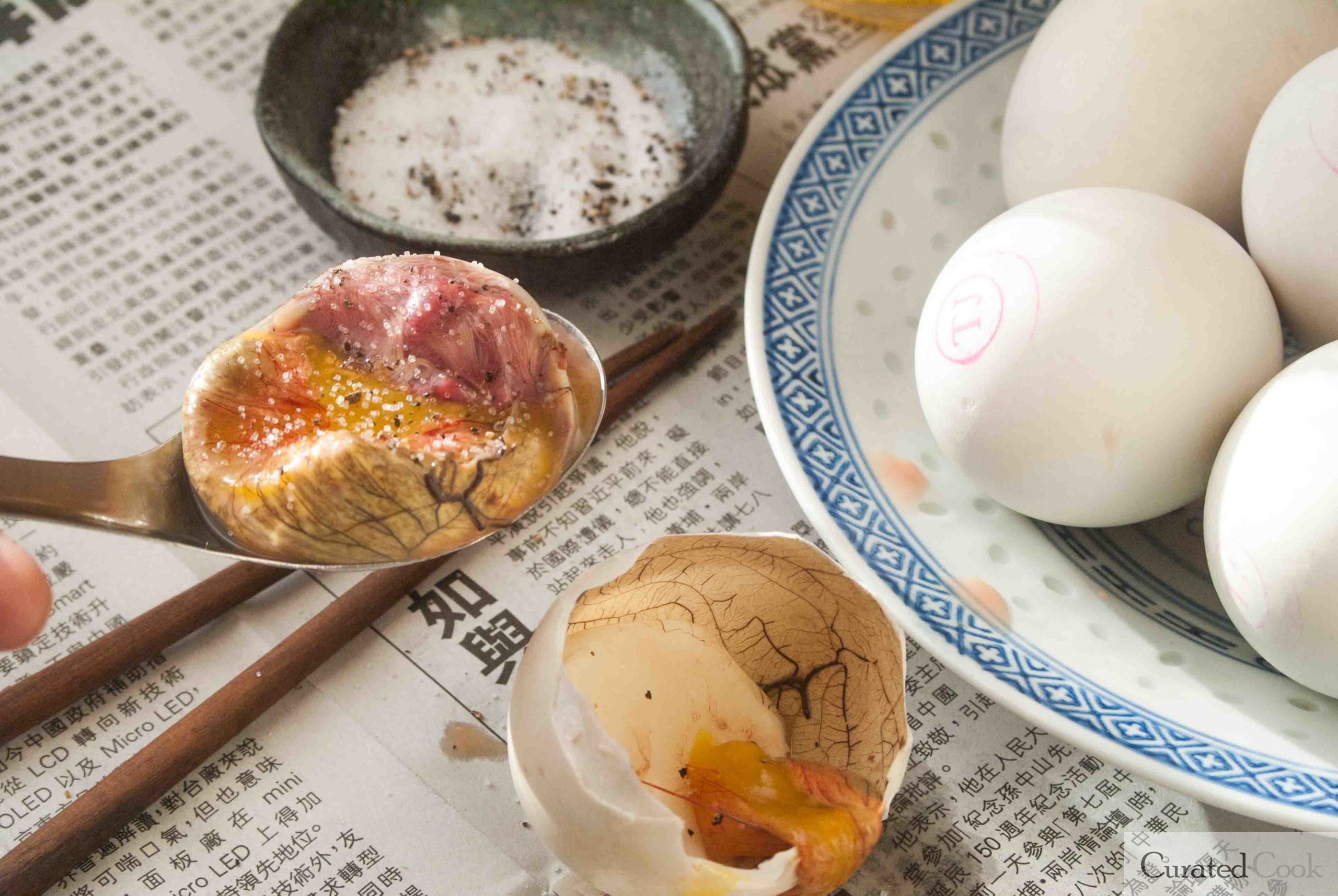 Balut Egg Salt and Pepper