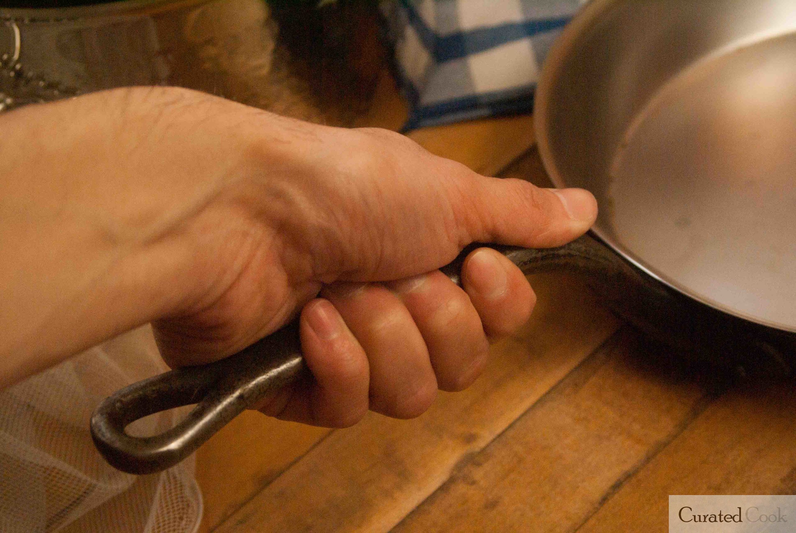 Falk Copper Frying Pan Handle Length