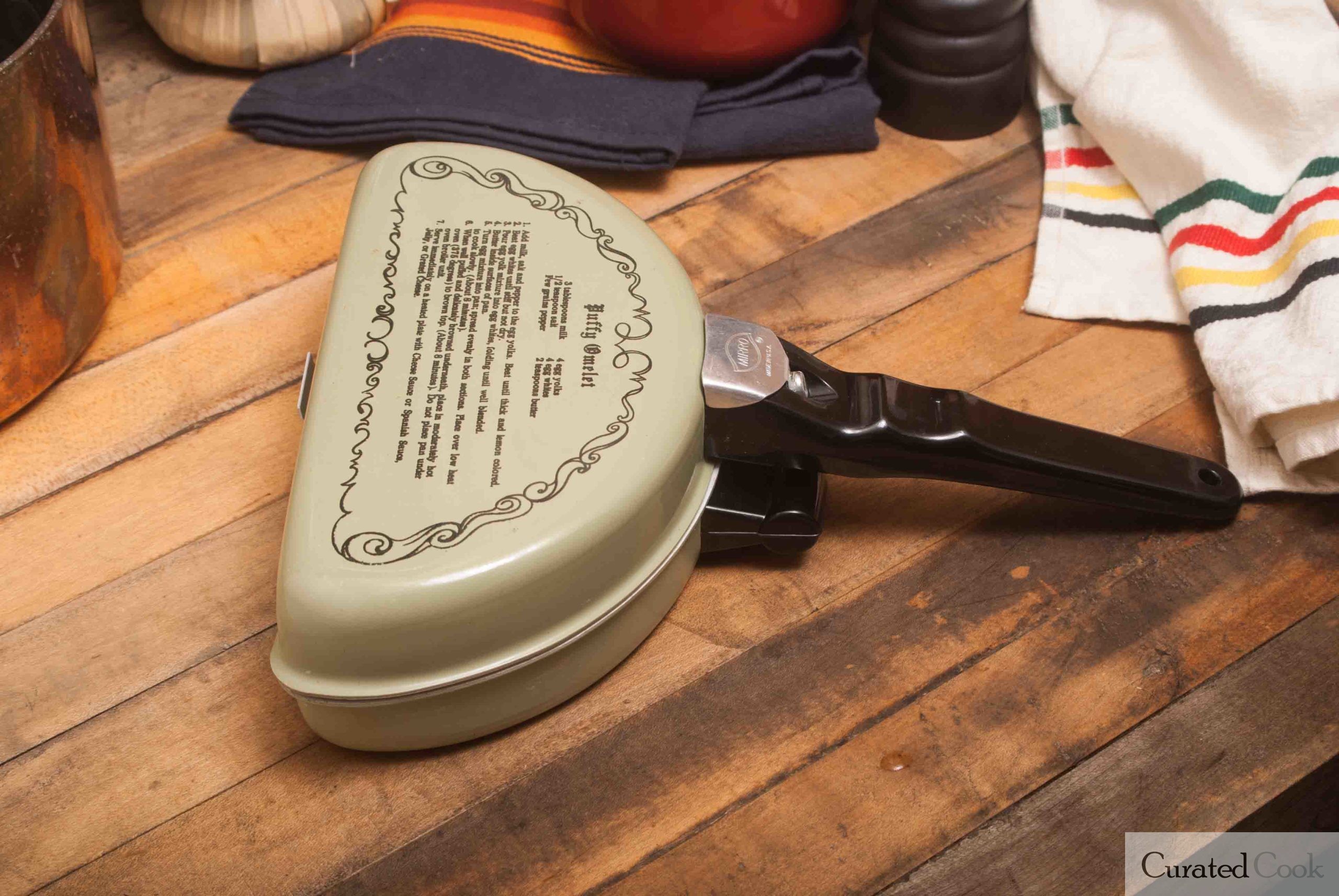 Mirro Aluminum French Omelette Pan